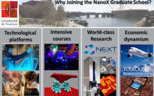 Un projet de Graduate School intitulé "Nanoscale Science & Engineering (NanoX)" appuyé sur le labex NEXT a été soumis à l'appel d'offre EUR